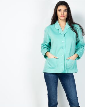 Blazer calduros cu buzunare si nasturi 2030901017