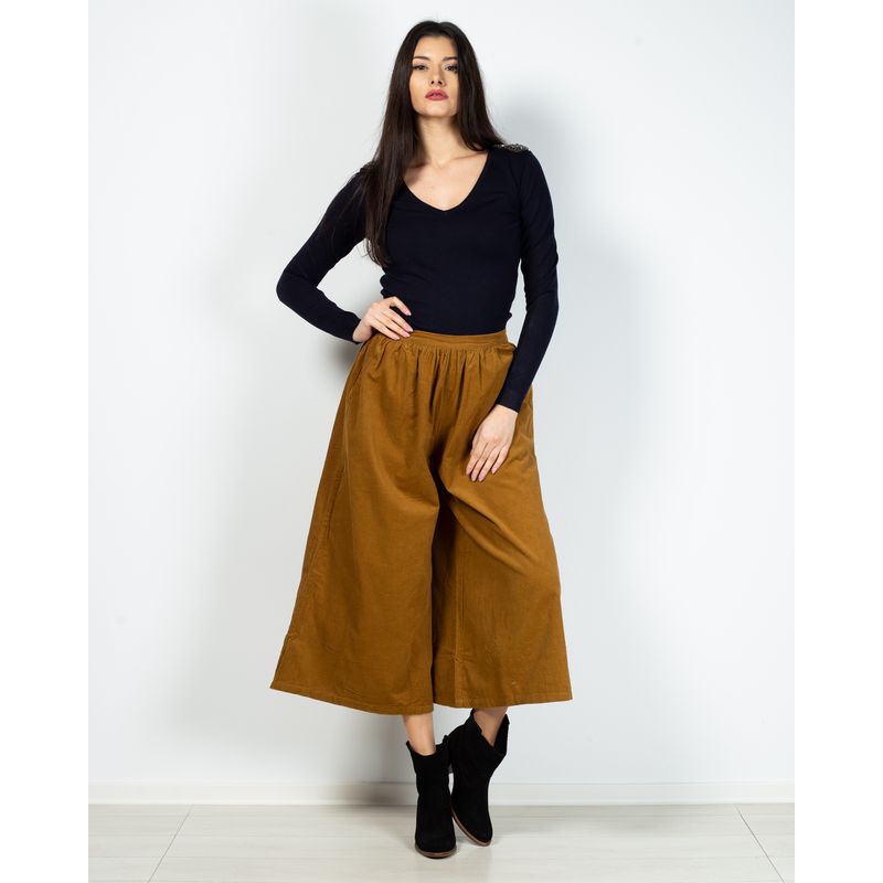 Pantaloni-culotte-din-reiat-cu-buzunare-laterale-N903005008
